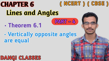 Theorem 6.1 Ch 6 class 9 maths-Class 9 chapter 6 maths lines and angles–chapter 6 class 9th