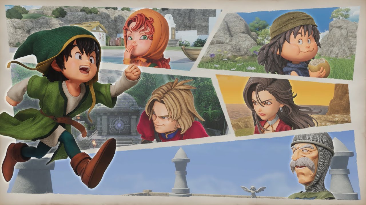 Dragon Quest VII Reimagined - В замке Эстард найдена ещё одна табличка (геймплей на Xbox)