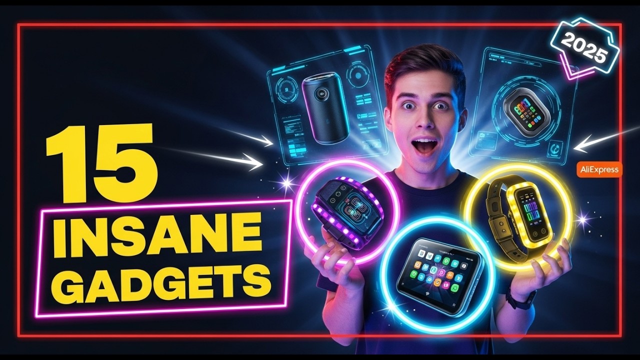 15 INSANE Gadgets from AliExpress You MUST See in 2025 - Tech Haul ...