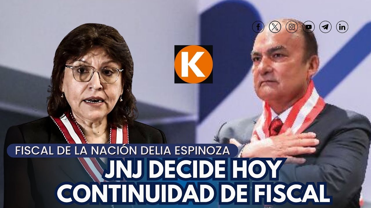 🔴FISCAL DE LA NACIÓN DELIA ESPINOZA CONVOCA A LOS MEDIOS DE COMUNICACIÓN