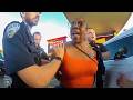 Evil Karen Tries to Frame Her Sister Until Dad Steps In | Karens Getting Arrested By Police