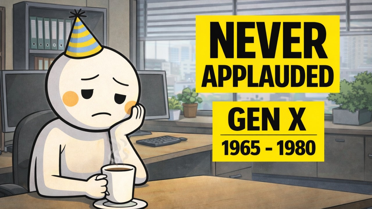 Gen X Was Never Applauded  -  And That Changed Every