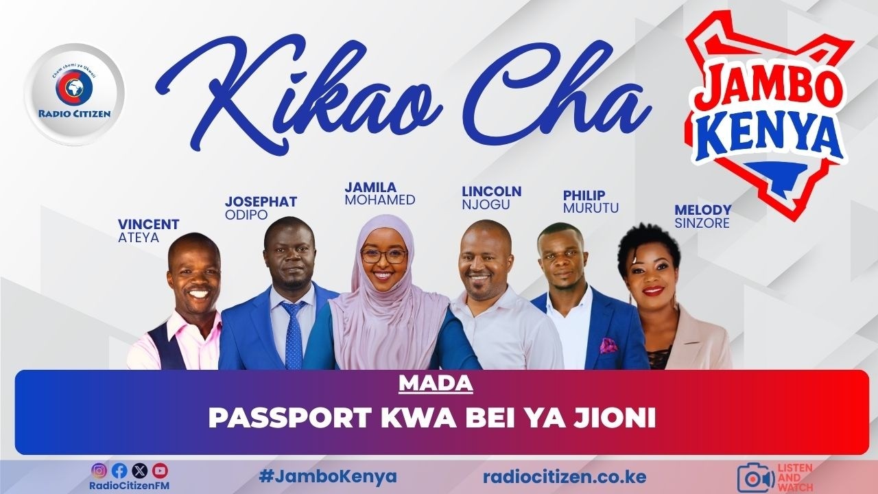 PASSPORT KWA BEI YA JIONI