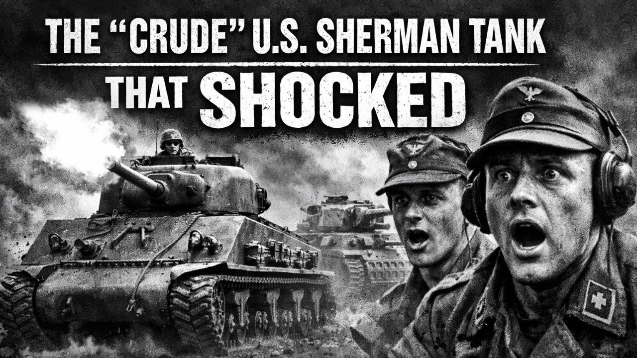 The “Crude” U.S. Sherman Tank That Shocked German Panzer Crews in 1944
