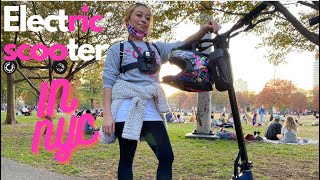 Kaabo Mantis City Riding | McCarren Park Brooklyn | What It's Like Riding An Electric Scooter in NYC