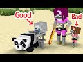 Monster School : Good Boy and Bad Girl Baby Skeleton - Sad Story - Minecraft Animation