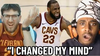 Showing My LeBron Fan Friend LeBron James Top 10 PLAYOFF CHOKE Compilation