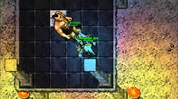 Tibia: Cyclopolis Behemoth Hunt and Quest