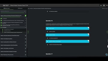 Quiz: Planning and Scoping a Penetration Testing Assessment - CISCO Network Academy