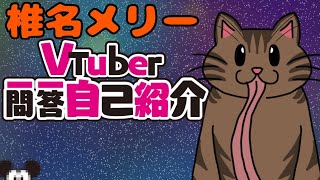 「【自己紹介】椎名メリー #VTuber一問一答自己紹介 ！【新人VTuber】【動画初投稿】」のサムネイル