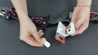 Magnetic arrow rest for recurve bows #archery