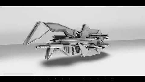 Sci fi Rifle Modeling