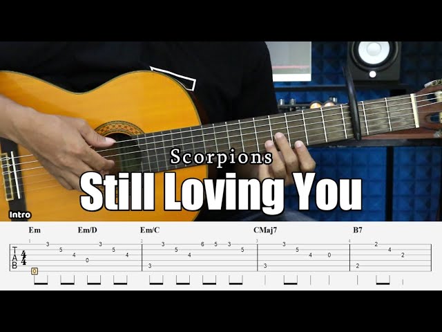Still Loving You - Scorpions - Fingerstyle Guitar Tutorial + TAB & Lyrics class=
