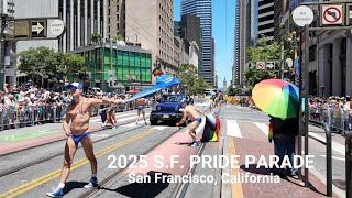 [4K] San Francisco PRIDE PARADE & FESTIVAL 2025