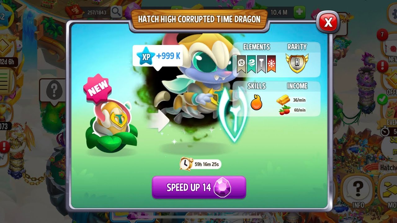 High Corrupted Time Dragon 😱 