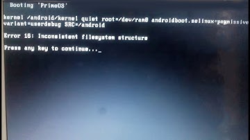 حل مشكلة error 16 عند اقلاع نظام برايم_ how to fix error 16 on prime os (kernel file)l
