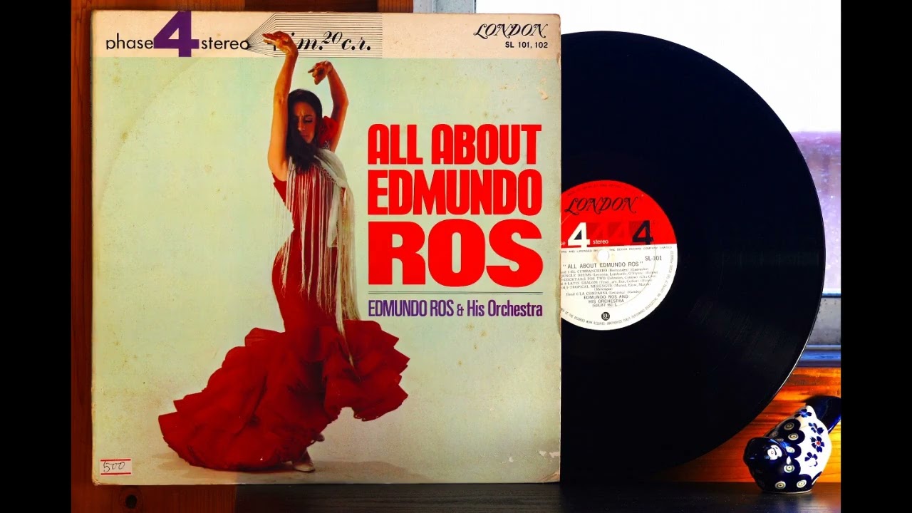 LPレコードでラテン音楽 / エドムンド・ロス ”シボネー” ”そよ風と私” 他 全７曲 - Edmundo Ros 