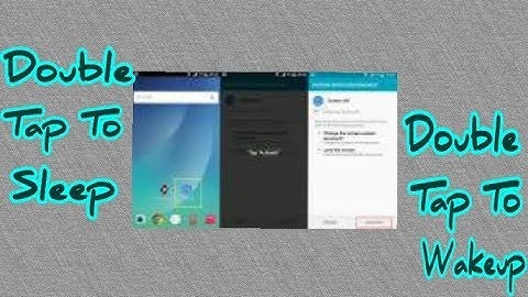 How to Double Tap to Sleep Wakeup any Android Device -NO ROOT