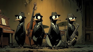 Penguins Groove in the Dark – Jazz for Creative Focus & Productivity