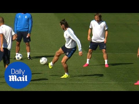 Real Madrid prepare for their opening Champions League match - Daily Mail