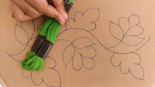 Hand Embroidery ! Bangladeshi Traditional Nokshi Katha Stitch Tutorial,Embroidery Designs