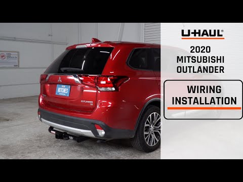 2020 Mitsubishi Outlander Trailer Wiring Harness Installation