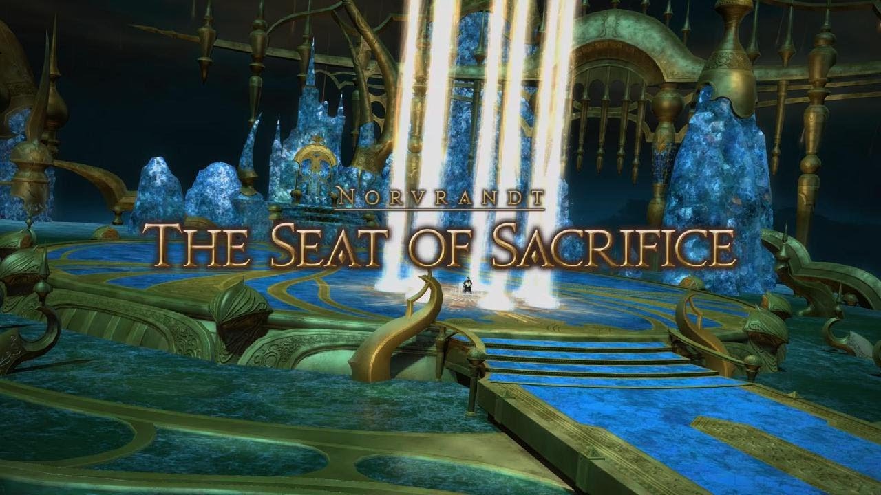 FF14 Online The Seat of Sacrifice Trial YouTube