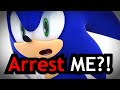 Sonic gets arrested