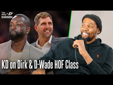 Kevin Durant Talks Playing Against Dirk & D-Wade | The ETCs