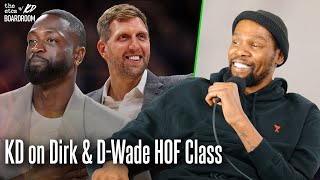 Kevin Durant Talks Playing Against Dirk & D-Wade | The ETCs