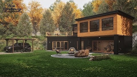 Shipping Container Home | Architectural Animation