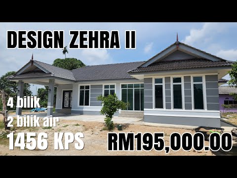 BINA RUMAH SECANTIK INI HANYA RM184K SAHAJA DI KELANTAN