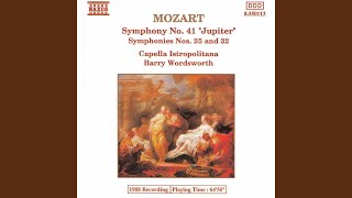 Symphony No. 41 in C Major, K. 551 "Jupiter": IV. Molto allegro