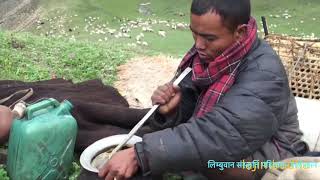 Rural nepal  / sheep owner making good money