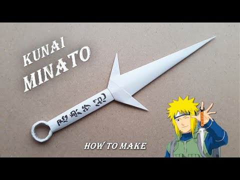 فيديو: كيفية صنع الورق Kunai