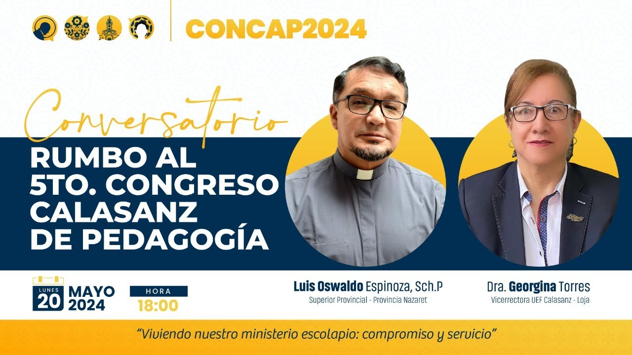 Webinar | Conversatorio, rumbo al 5to Congreso Calasanz de Pedagogía