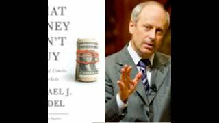 Q&A: Michael Sandel - Moral Limits of Markets