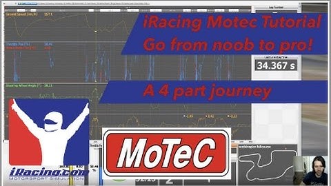 iRacing Motec Tutorial: Noob to Pro, How to start using (2 of 4)
