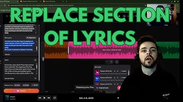 How to Replace an Entire Section of Lyrics in Suno (2025)
