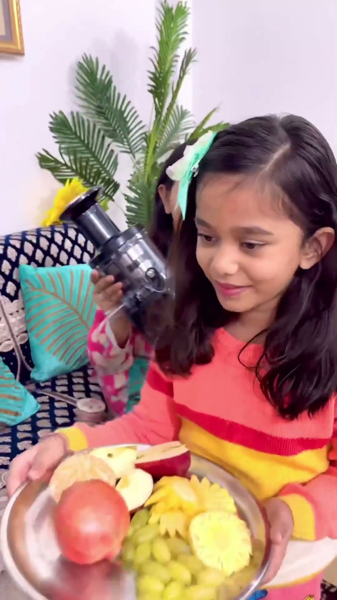 amaira khud juice bana li #amairagurjar #shorts