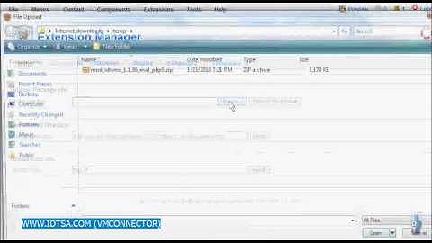 VMConnector install tutorial (Virtuemart - Joomla module