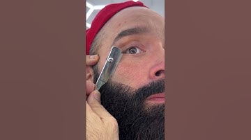 ASMR Beard Trim & Line-Up | TPOB XO + Straight Razor Routine