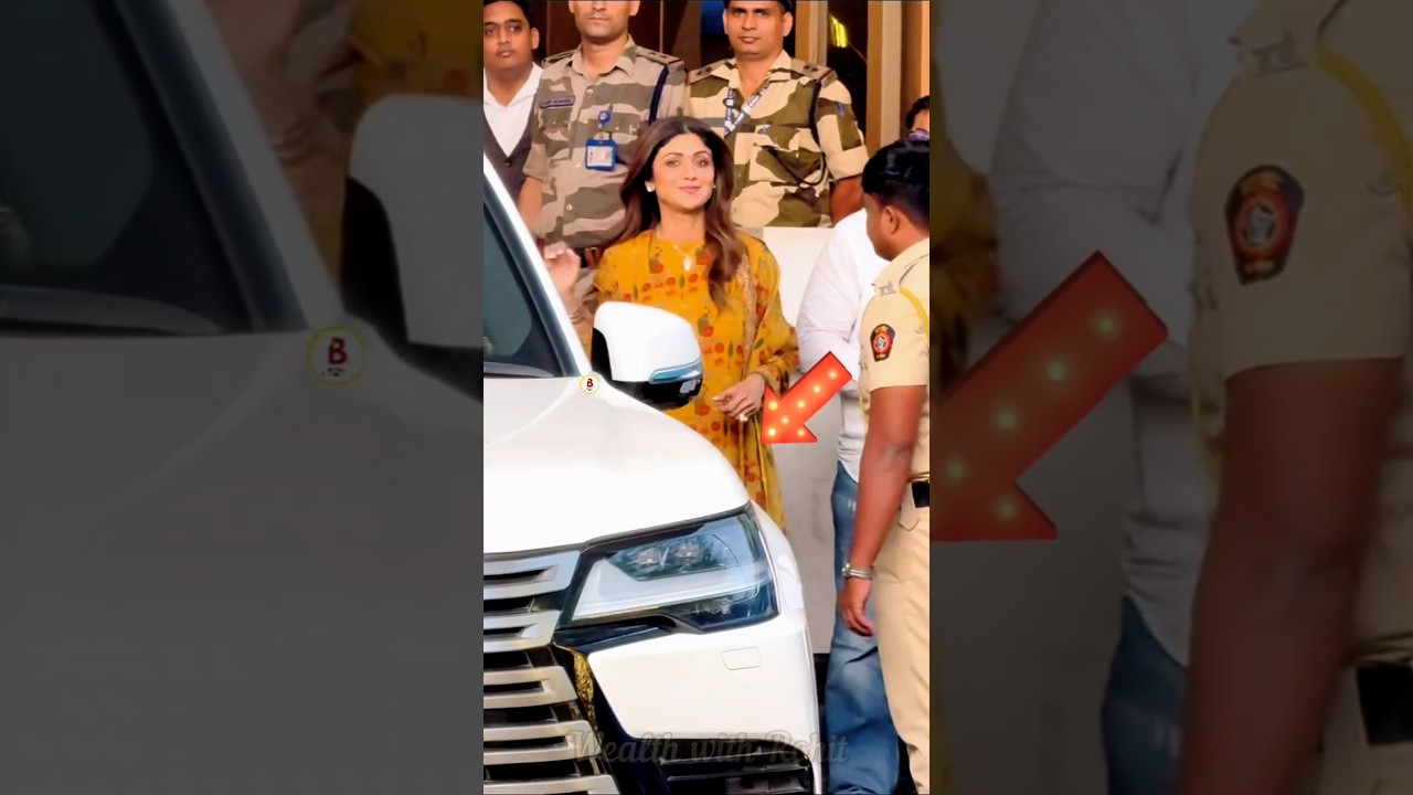 Shilpa Shetty Surprised in a ROYAL Ethnic Travel Set — Price Tag Revealed! 