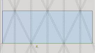 Sketching a basic bridge truss