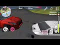bug car driving racing simulator car stuck in the road
