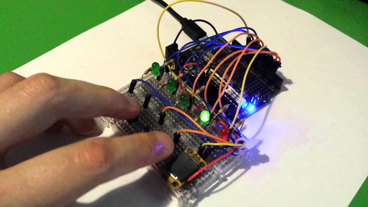 Simple memory game on an Arduino. - YouTube