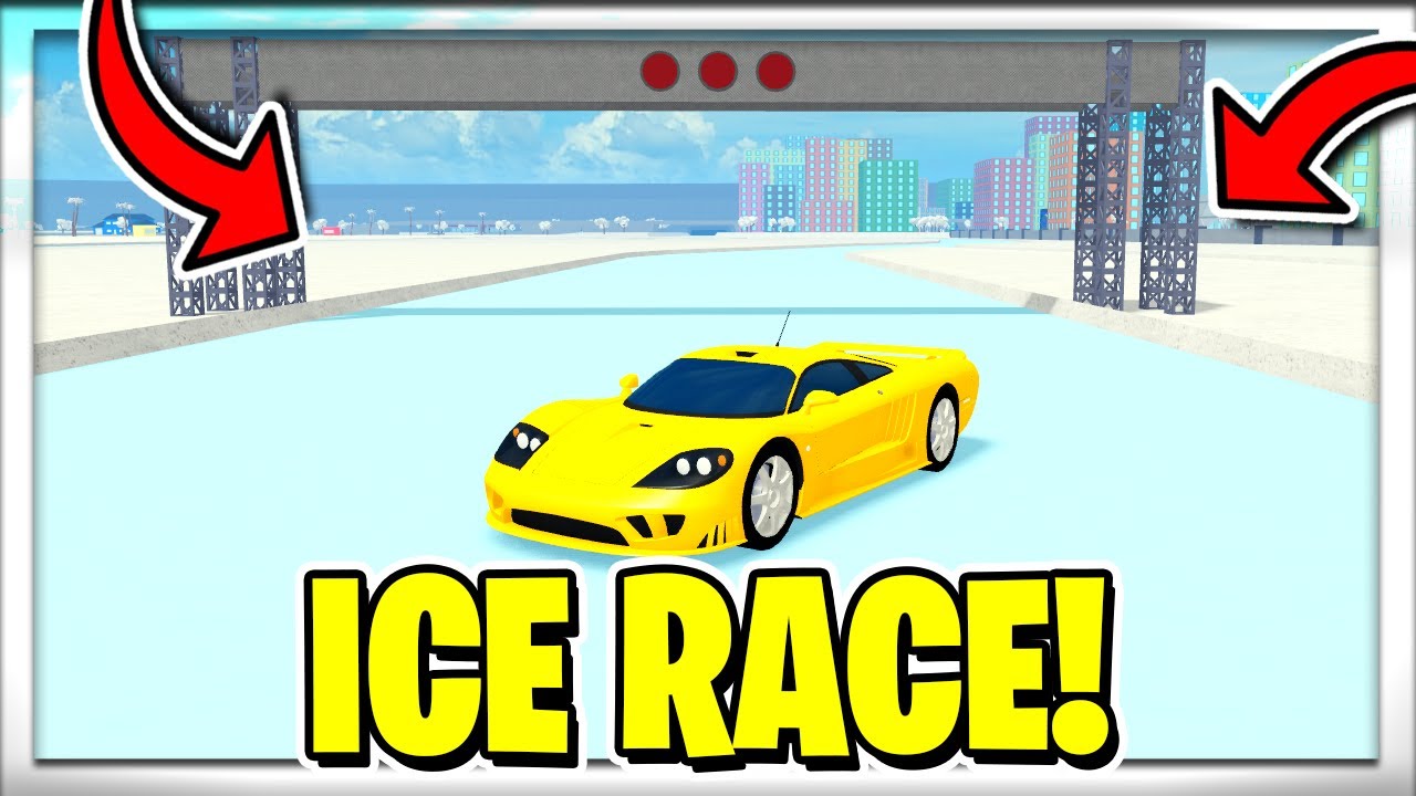 How To Do The Ice Race In Roblox Car Dealership Tycoon Roblox New Ice Race Update News Youtube - how to create laps in a roblox racing game