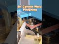 Stainless Steel Corner Weld Grinding & Finishing Machine