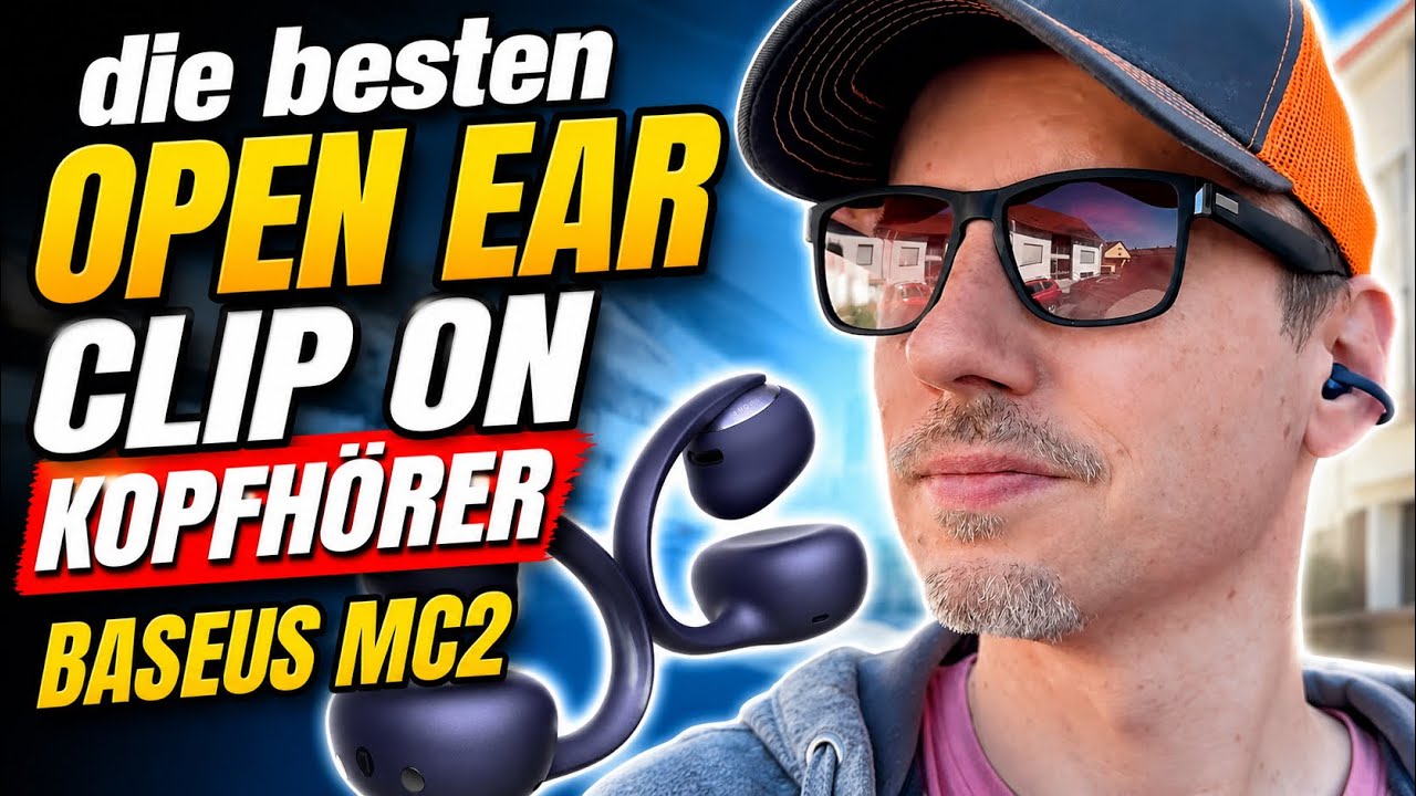 Die besten Open Ear Kopfhörer - baseus Bowie MC2 mit erstaunlich gutem Klang im TEST REVIEW