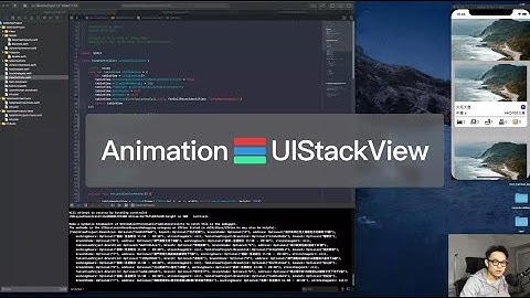 iOS Animation Part 1 - with StackView